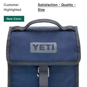 Yeti Blue and Gray Backpack Durable and Stylish